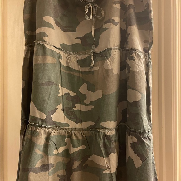 Vintage camouflage tier skirt set size xl in good condition . - Picture 4 of 9